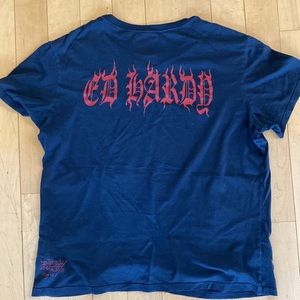 Ed Hardy Usmc Rhinestone Death 